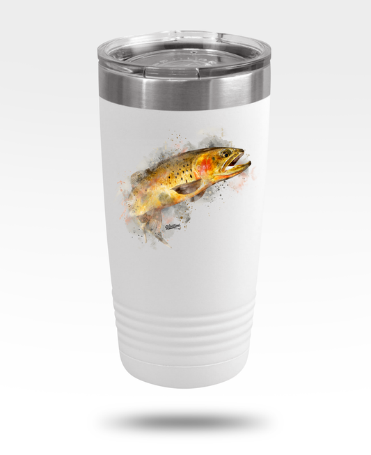 Cutthroat Trout Insulated Tumbler, 20oz