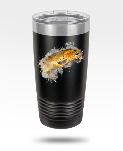 Cutthroat Trout Insulated Tumbler, 20oz