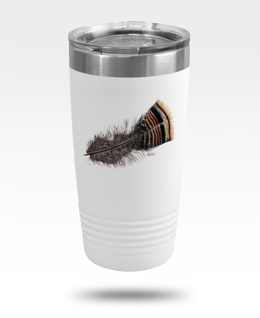 Turkey Feather Insulated Tumbler, 20oz