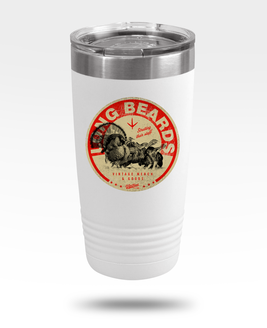 Long Beards Wild Turkey Insulated Tumbler, 20oz