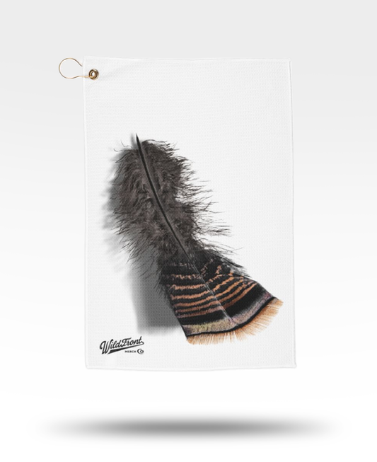 Turkey Feather Golf Towel