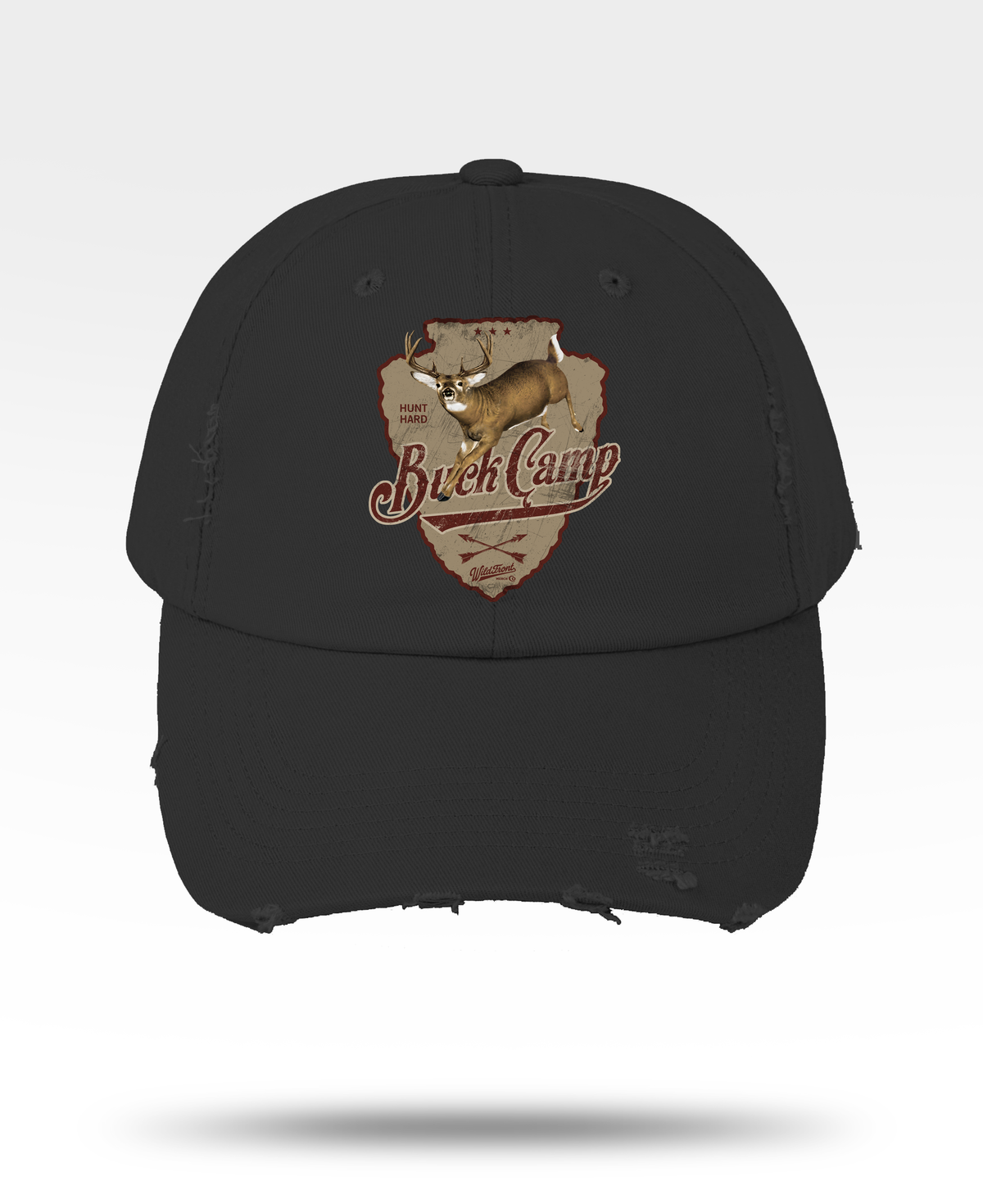Buck Camp Distressed Cap