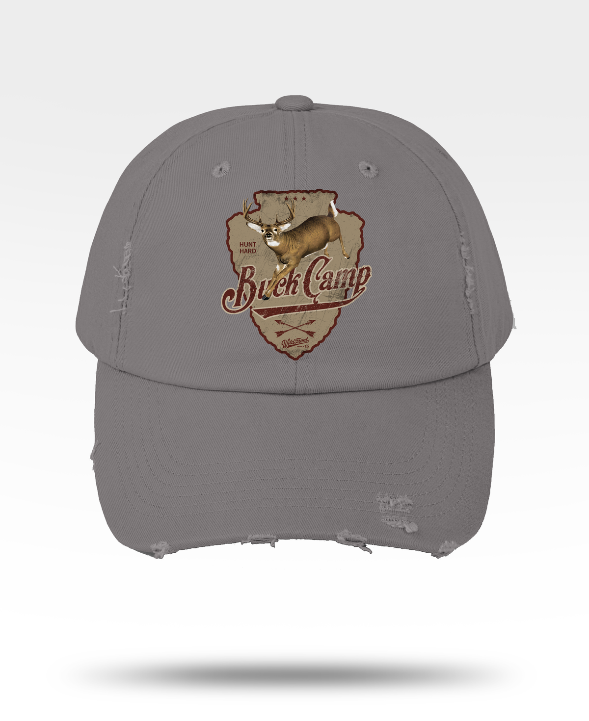 Buck Camp Distressed Cap