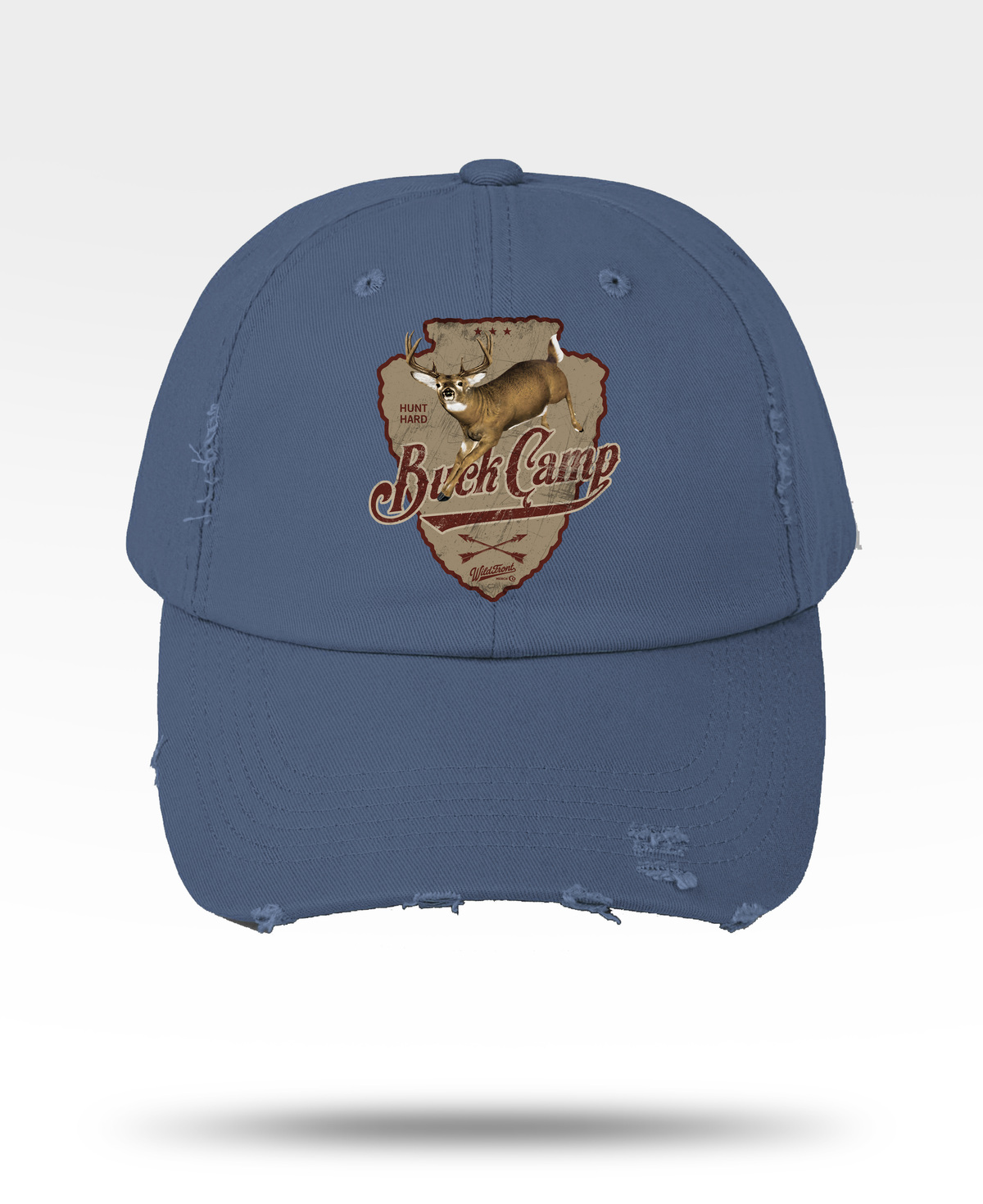 Buck Camp Distressed Cap
