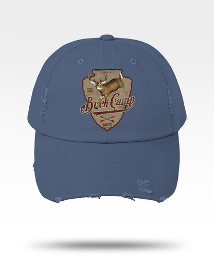 Buck Camp Distressed Cap