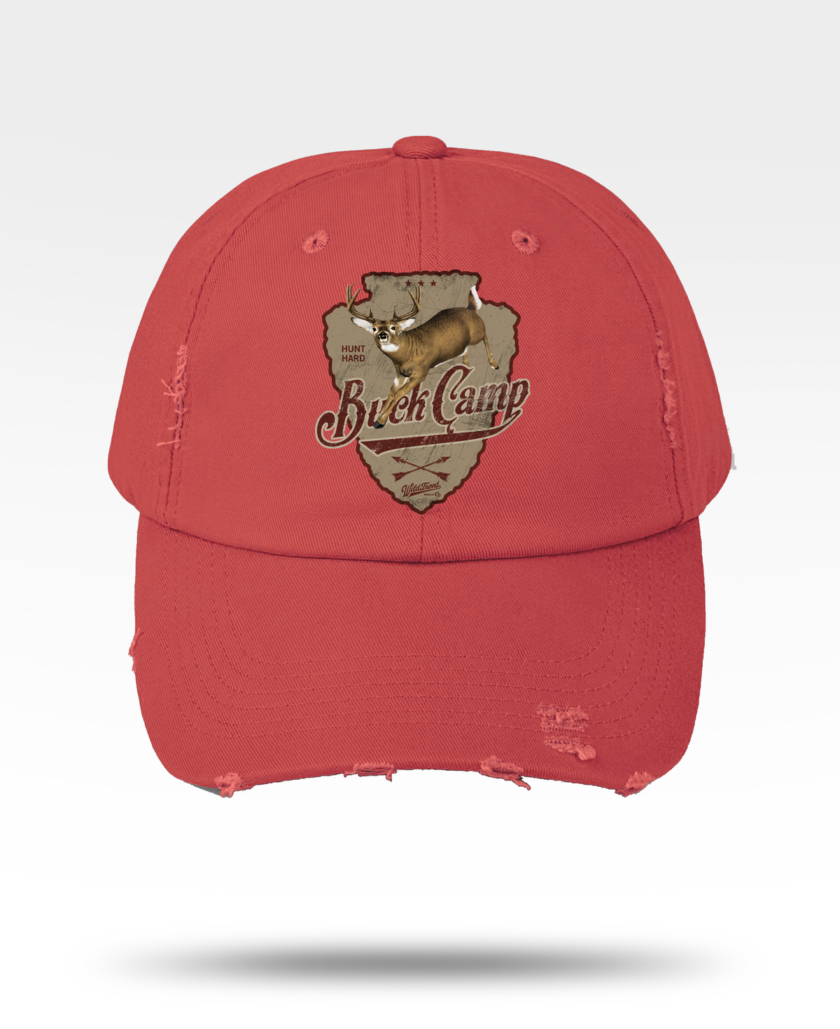 Buck Camp Distressed Cap