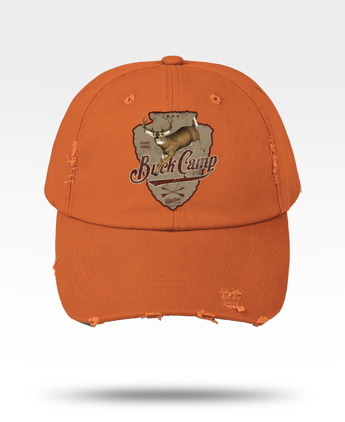 Buck Camp Distressed Cap