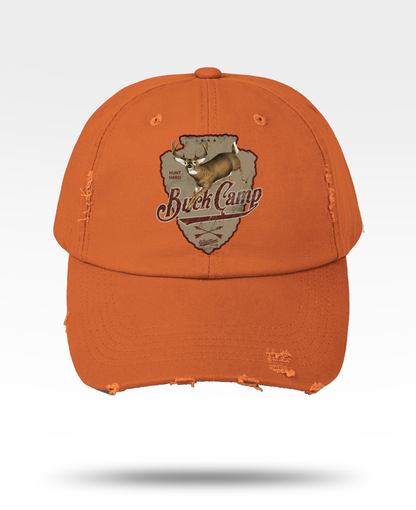 Buck Camp Distressed Cap