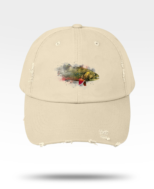Brook Trout Distressed Cap