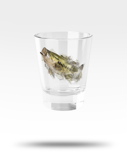 Largemouth Bass Shot Glass