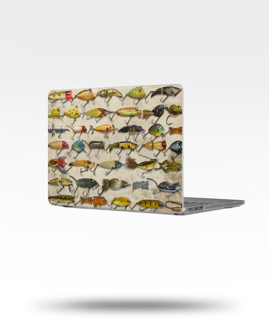 Vintage Lures Matte MacBook Case