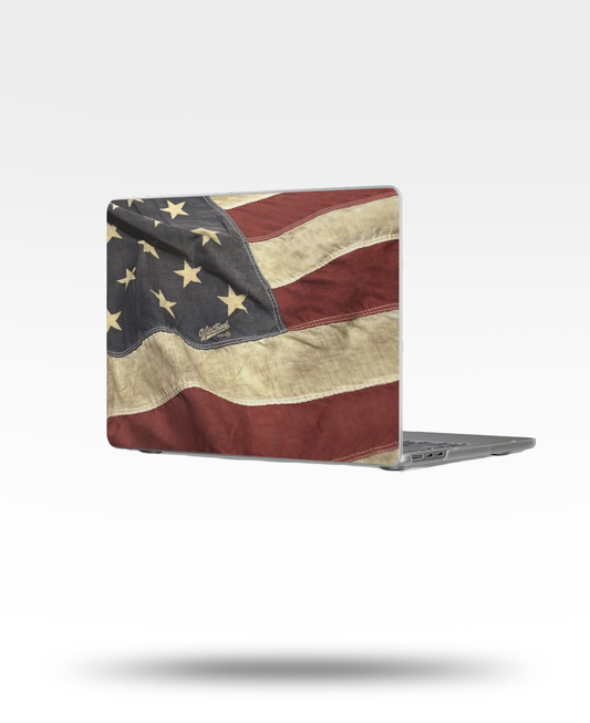 USA Flag Matte MacBook Case