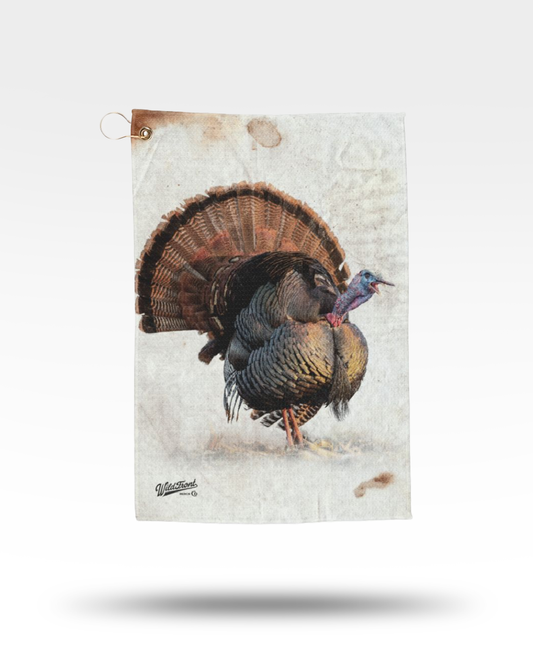 Gobbling Turkey Golf Towel