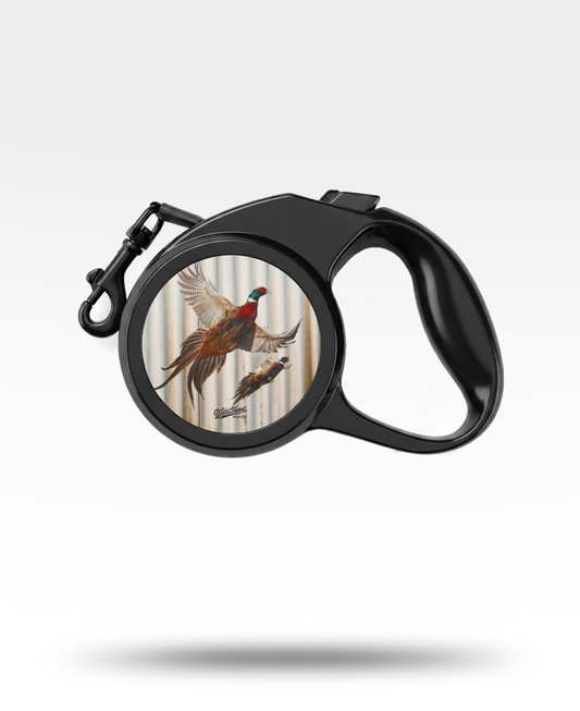 Flushing Pheasants Retractable Pet Leash