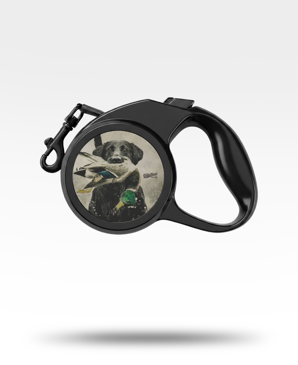 Black Lab Retractable Pet Leash