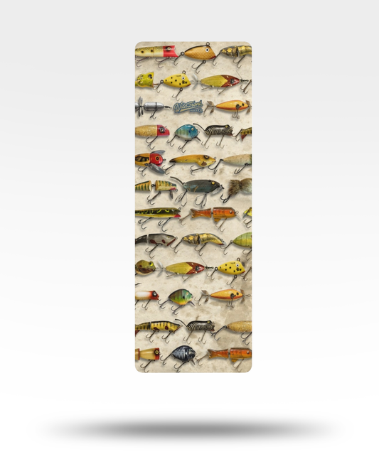Vintage Lures Rubber Yoga Mat