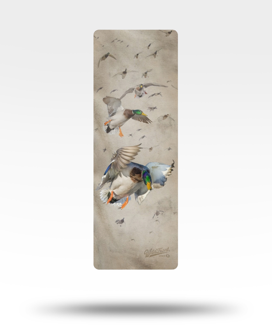 Mallards Flying Rubber Yoga Mat
