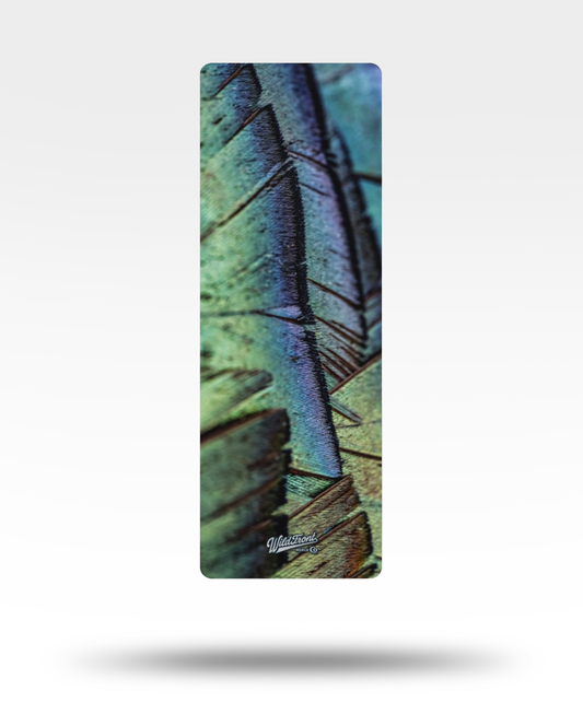 Turkey Feathers Rubber Yoga Mat