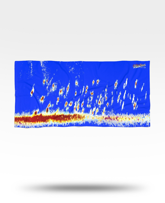 Fish Finder Beach Towel