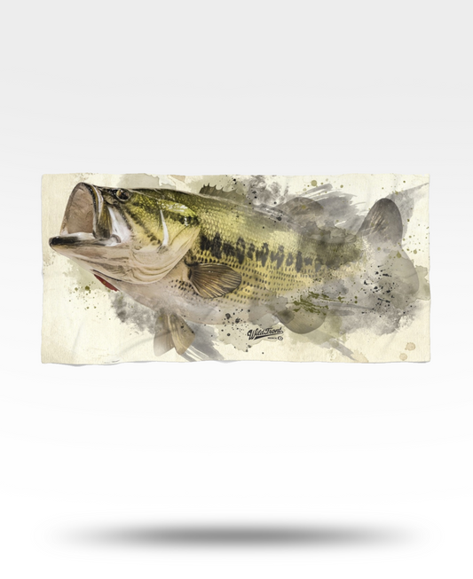 Largemouth Bass Beach Towel