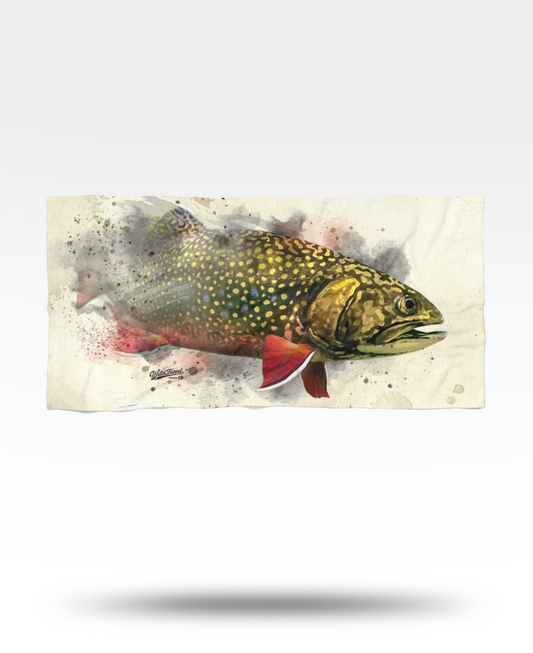Brook Trout Beach Towel