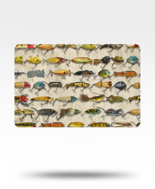Vintage Lures Pet Food Mat