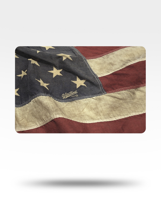 USA Flag Pet Food Mat