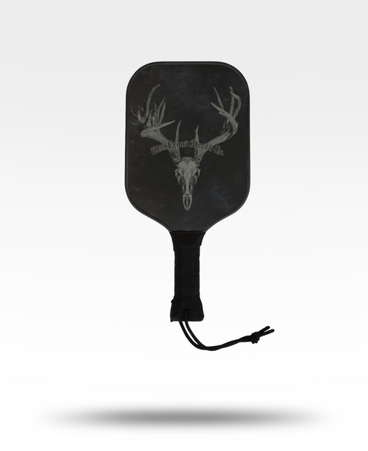Whitetail Deer Skull Pickleball Kit