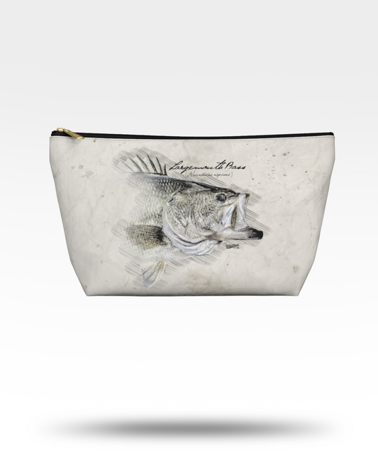 Largemouth Bass Accessory Pouch w T-bottom