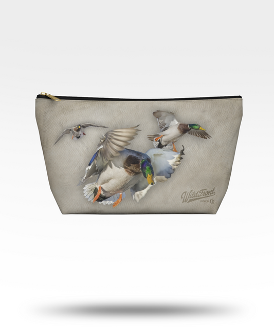 Mallards Flying Accessory Pouch w T-bottom