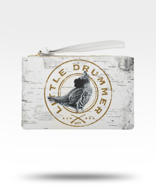 Little Drummer Ruffed Grouse Clutch Bag
