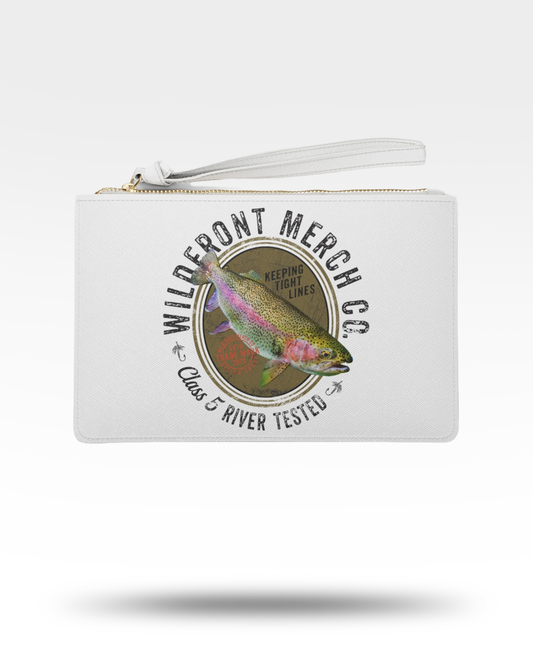 Rainbow Trout Clutch Bag