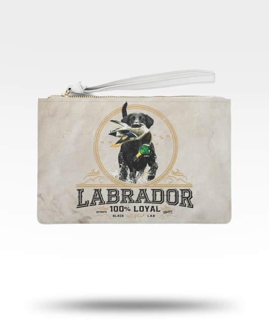 Labrador Black Lab Clutch Bag