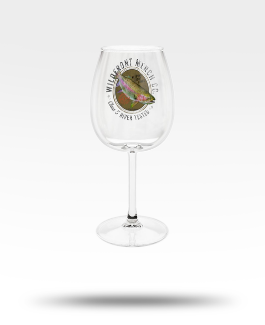 WildFront Rainbow Wine Glass