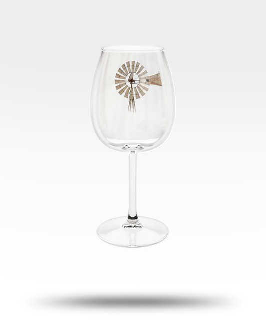 Windmill Wine Glass