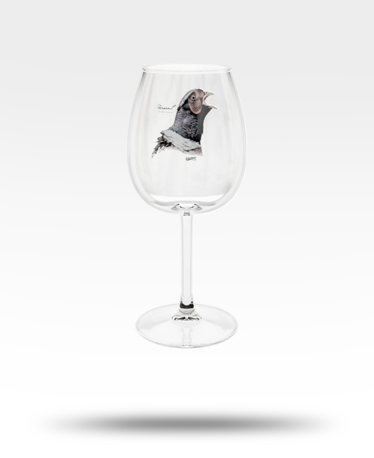 Pheasant Wine Glass