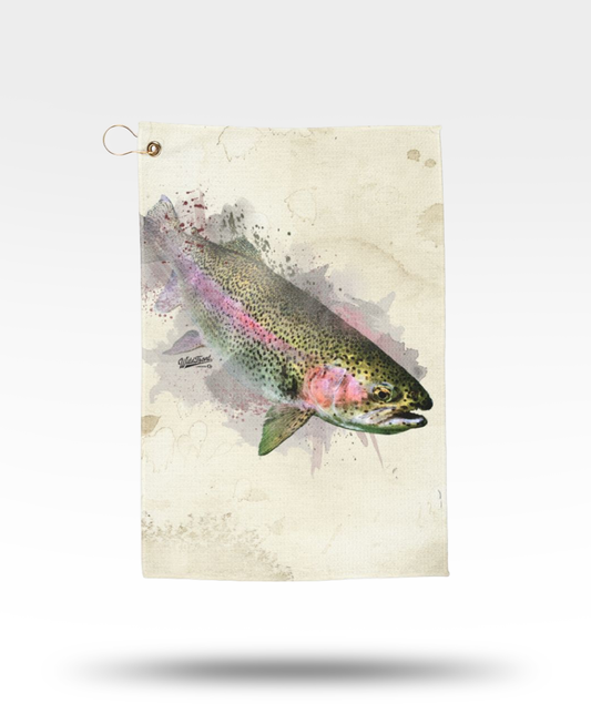 Rainbow Trout Golf Towel
