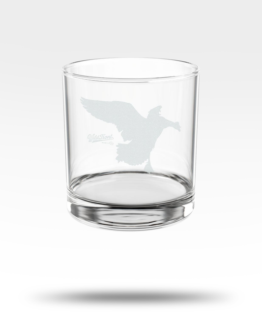 Canada Goose Engraved Whiskey Glass