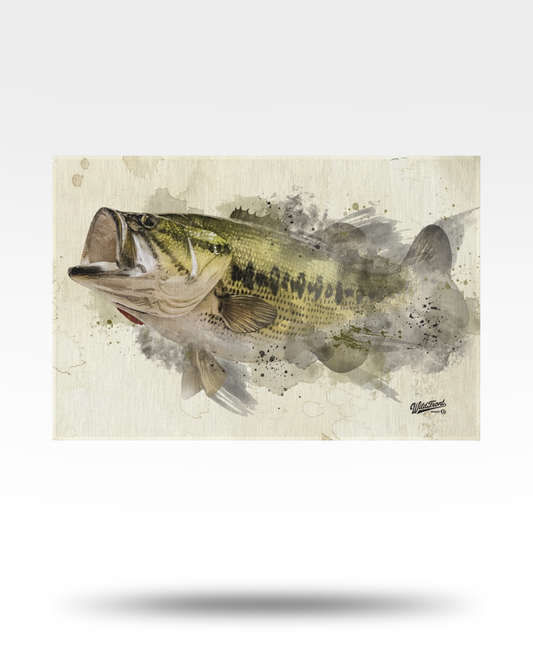 Largemouth Bass Outdoor Rug
