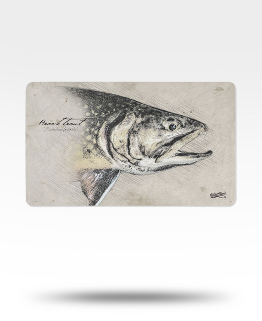 Brook Trout Polyester Doormat