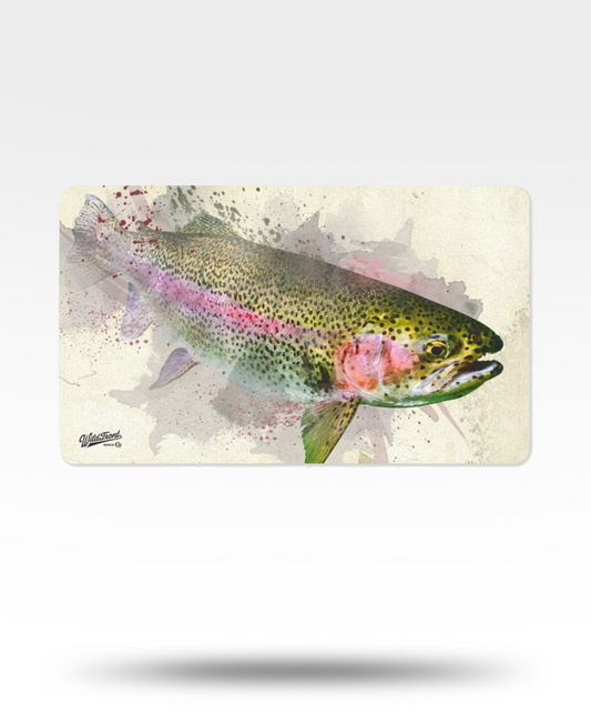 Rainbow Trout Polyester Doormat