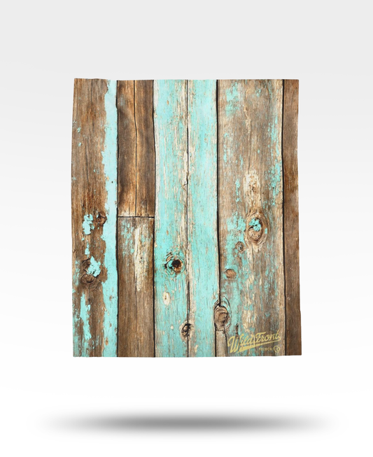 Rustic Wood Velveteen Plush Blanket