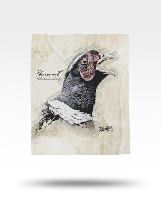 Pheasant Velveteen Plush Blanket