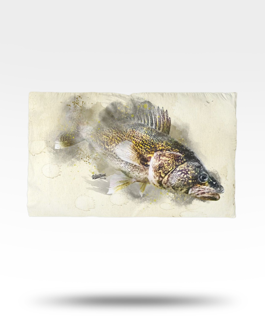 Walleye Microfiber Pillowcase