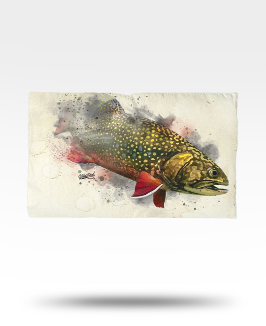 Brook Trout Microfiber Pillowcase