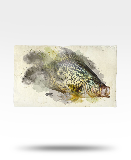 Crappie Microfiber Pillowcase