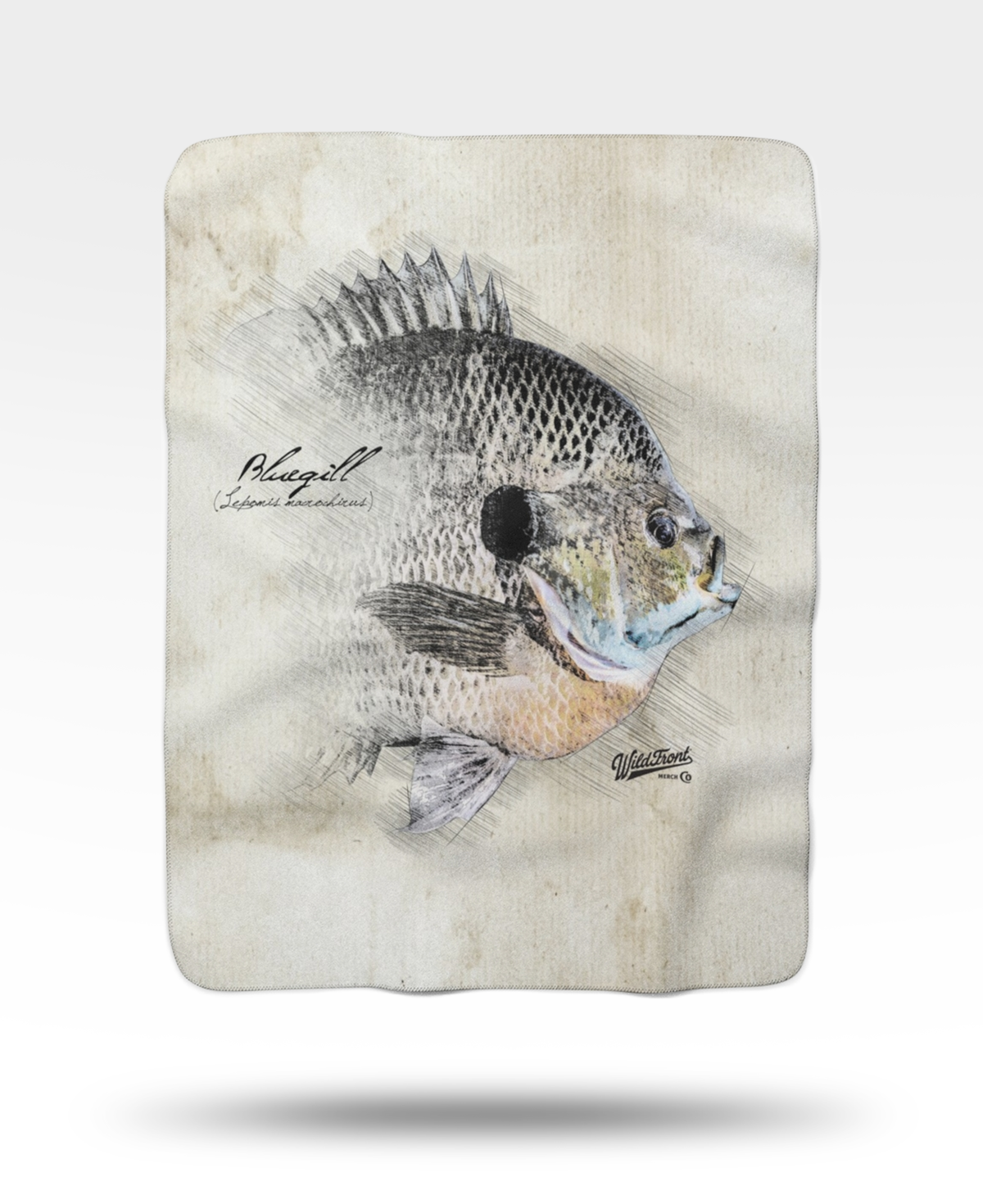 Bluegill Sherpa Fleece Blanket