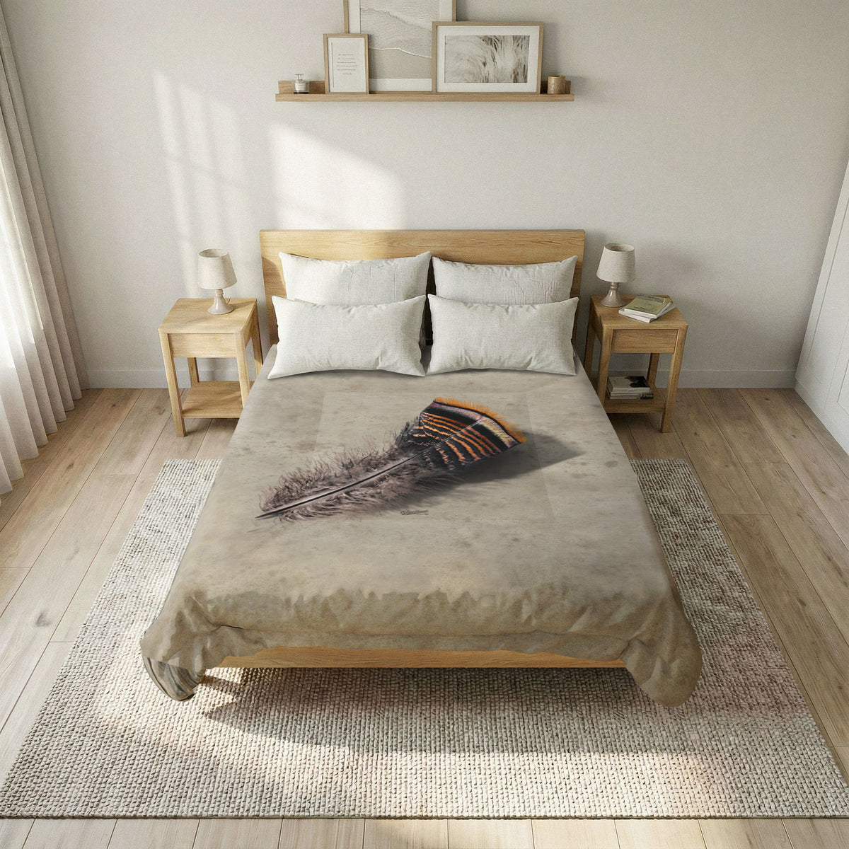 Turkey Feather Cotton Comforter