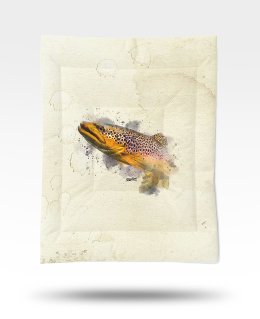 Brown Trout Cotton Comforter