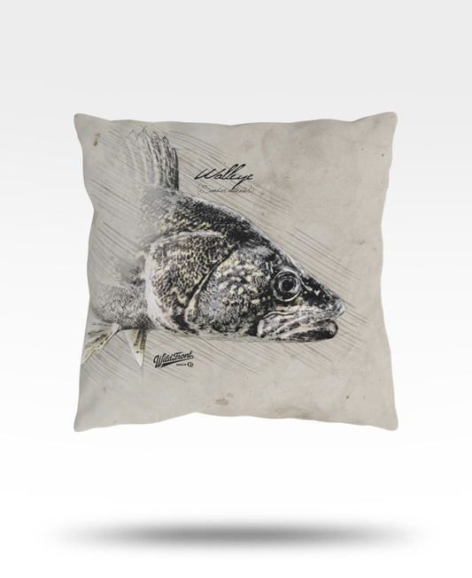 Walleye Outdoor Pillow